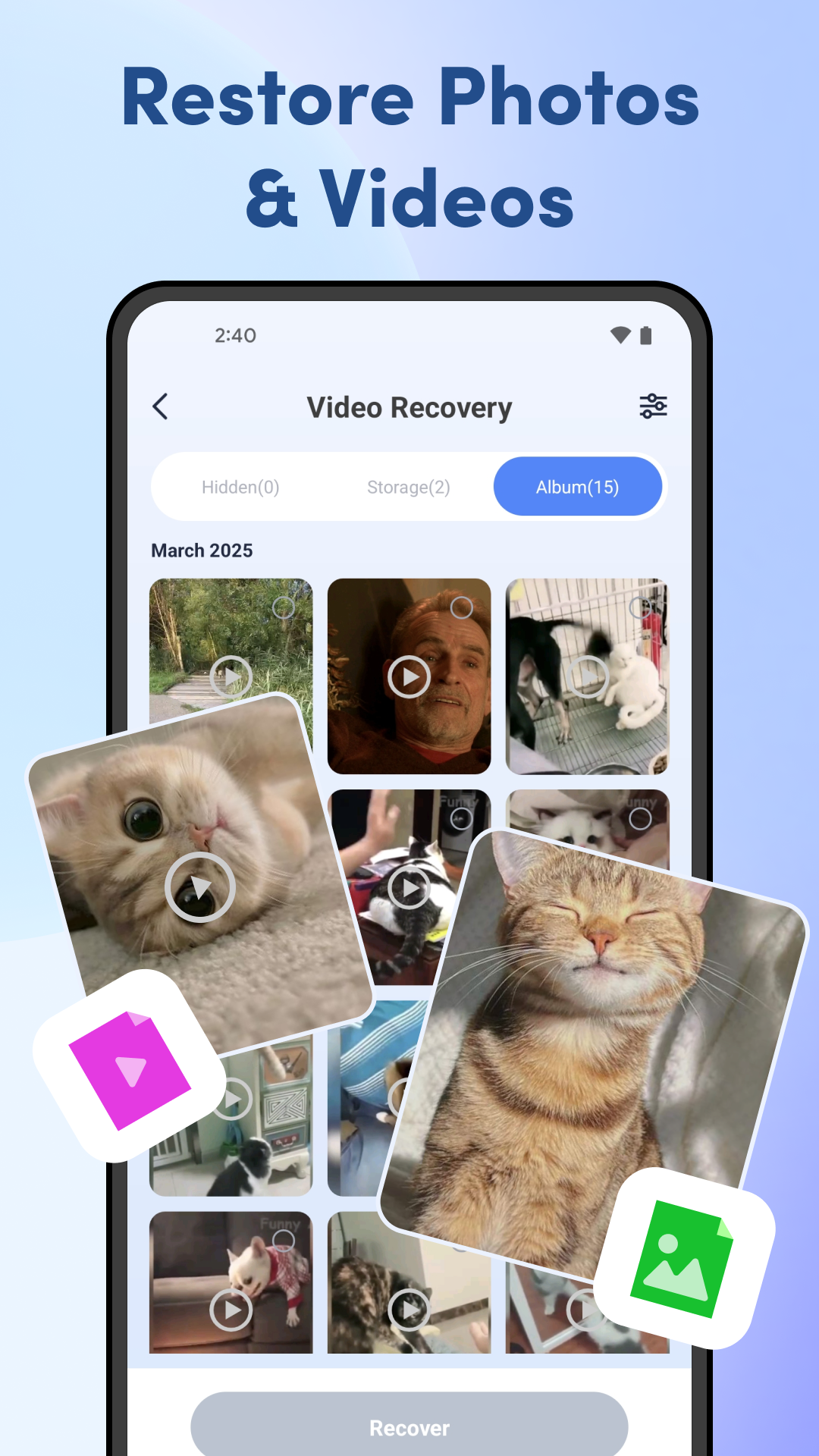 Easy FileRecovery App Screenshot